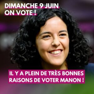 raisons voter Manon Aubry